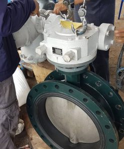 ประตูน้ำลิ้นปีกผีเสื้อ แบบหุ้มยางเต็มผิวหน้า (Rubber Lined Butterfly Valve or Rubber seat Butterfly Valve)