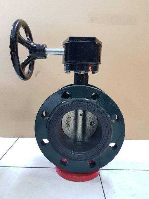 ประตูน้ำลิ้นปีกผีเสื้อ แบบหุ้มยางเต็มผิวหน้า (Rubber Lined Butterfly Valve or Rubber seat Butterfly Valve)